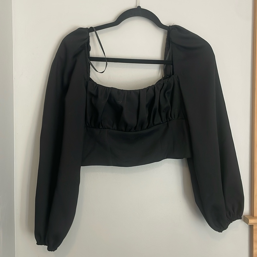 Princess Polly cropped long sleeve